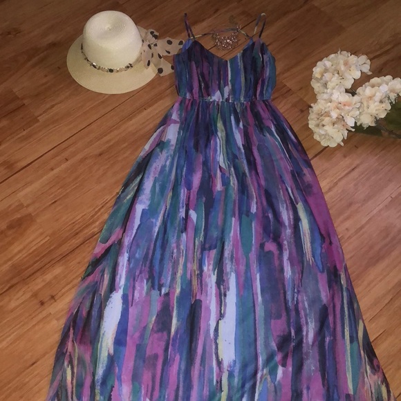 JACK maxi pattern dress NWOT - Picture 2 of 8